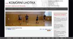 Desktop Screenshot of hala.komorni-lhotka.cz